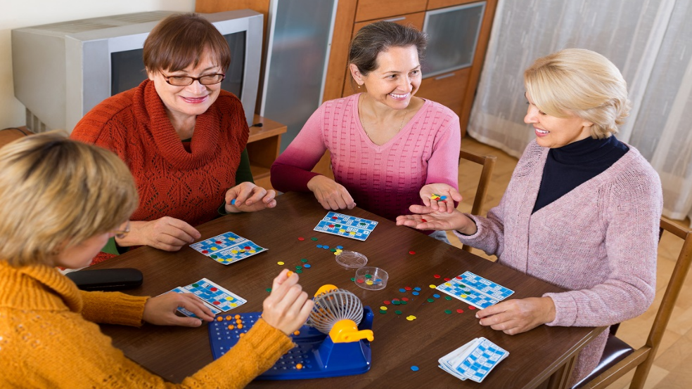 Senior Centers and Retirement Homes bingo