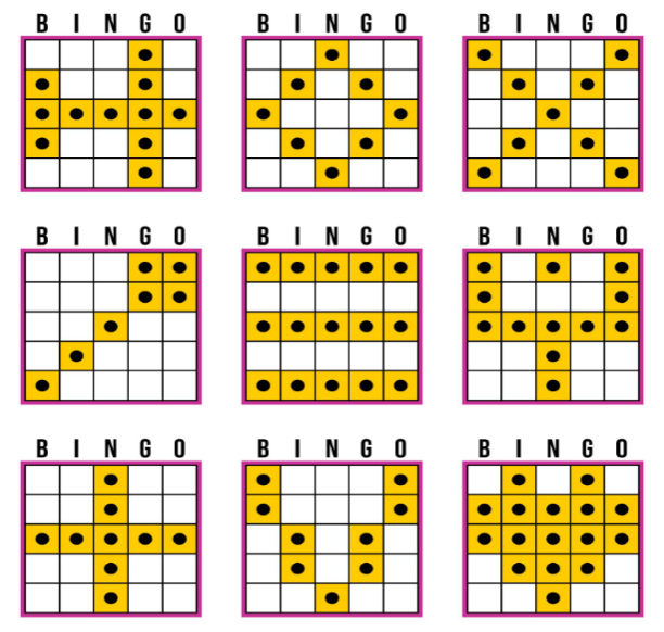 How Many Combinations to Win Bingo
