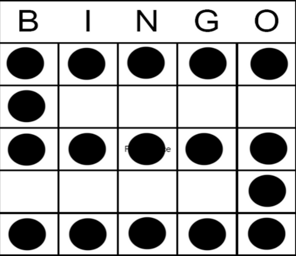 Bingo Game Pattern