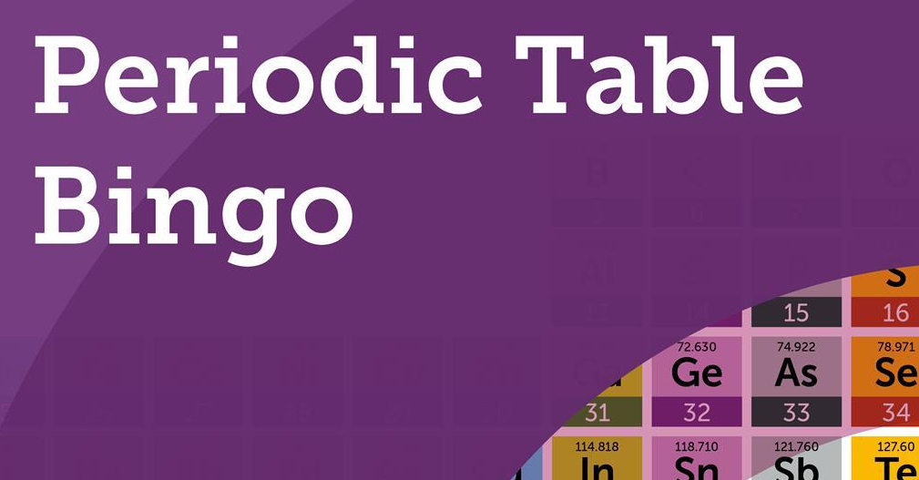 IYPT activities: periodic table bingo