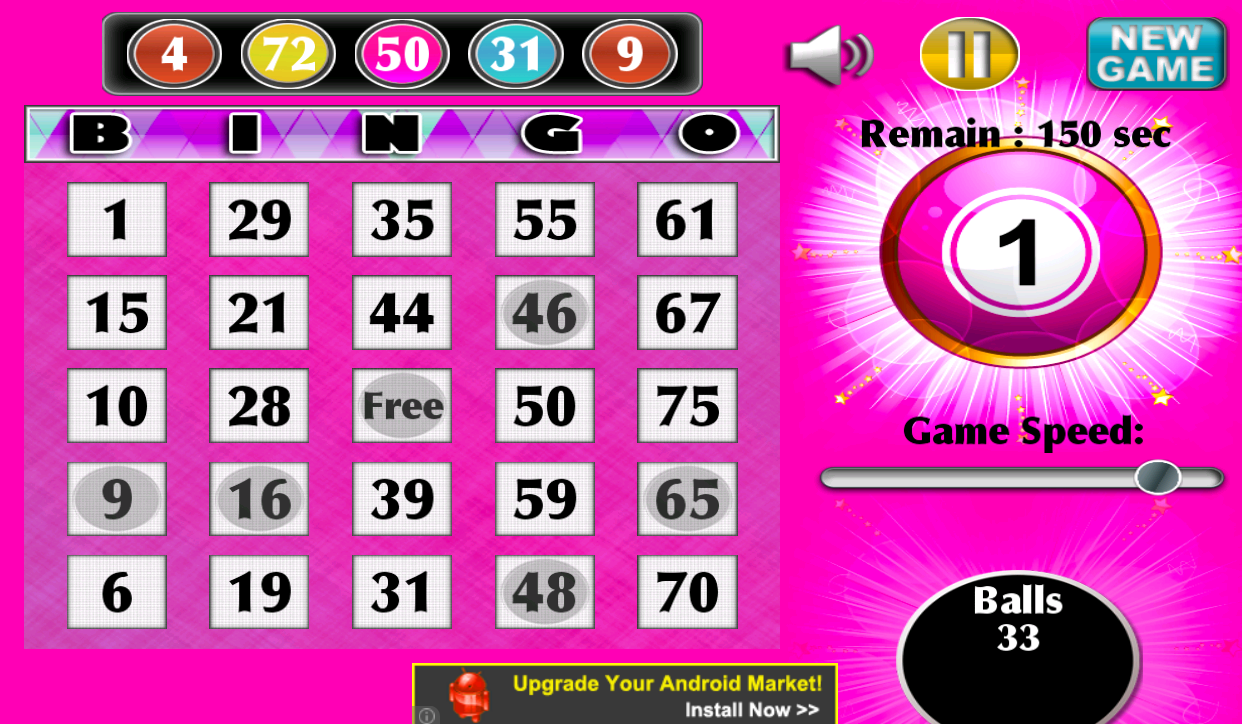Giant Bingo Free Mega Lucky Maximum Payout Bingo