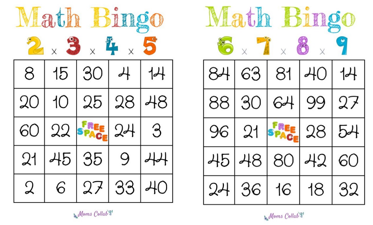 How to Make a Math Bingo Game